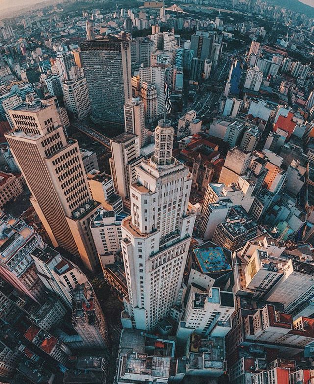 Vista aérea de São Paulo, Brasil